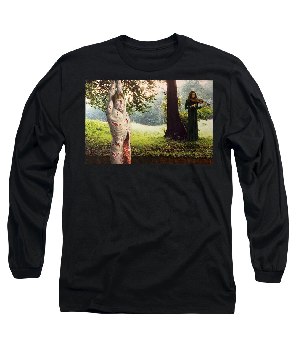 Mortality Long Sleeve T-Shirt featuring the photograph Playing for Time by James W Johnson