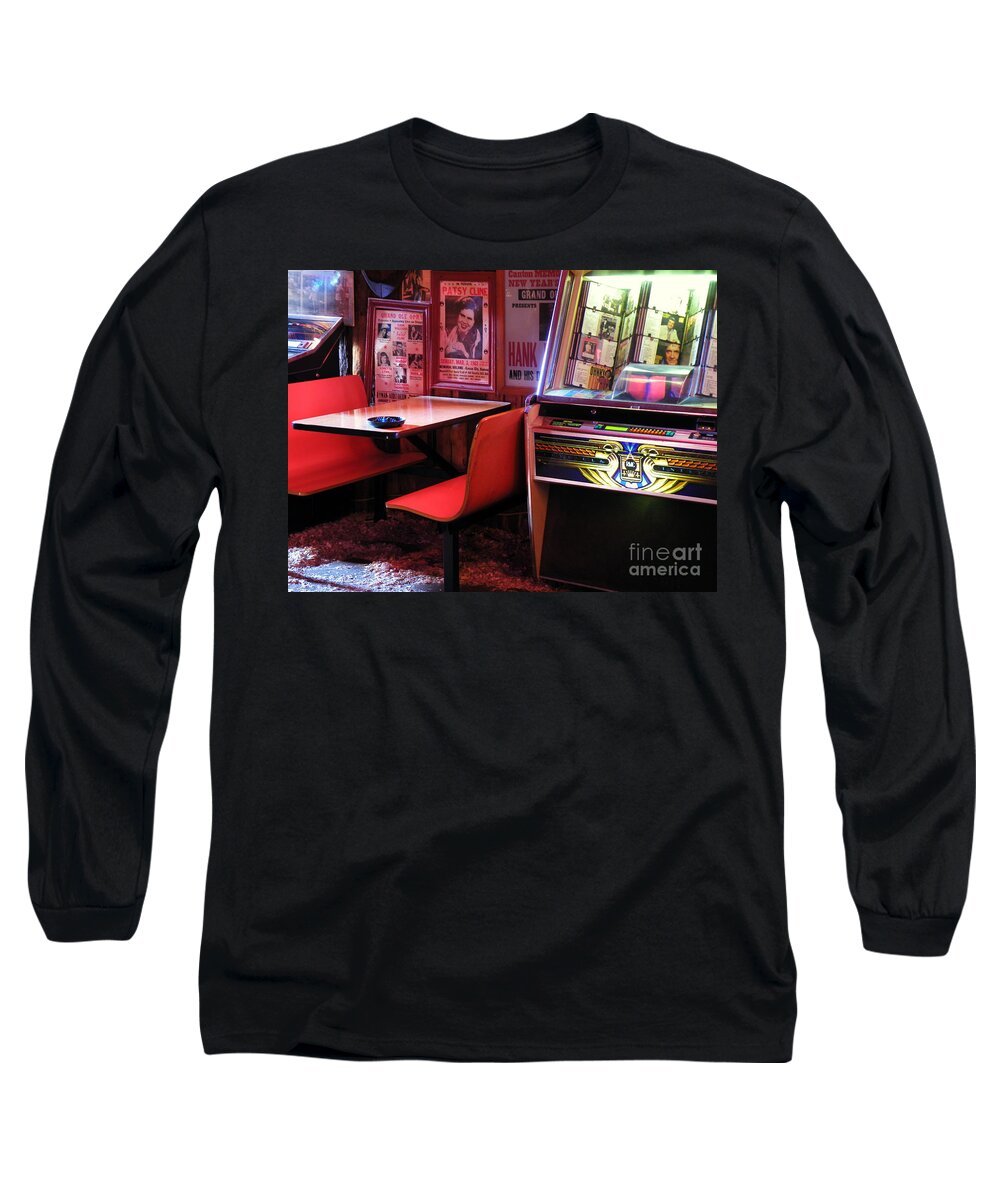 Jukebox Long Sleeve T-Shirt featuring the photograph Quarters And Orders by Joe Pratt