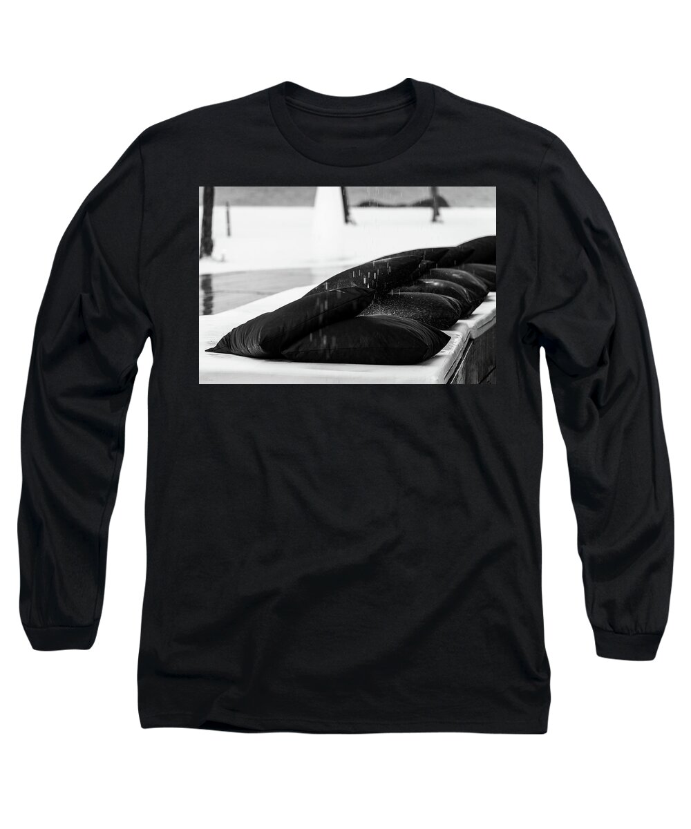 Punta Long Sleeve T-Shirt featuring the photograph Rain by Ross Henton