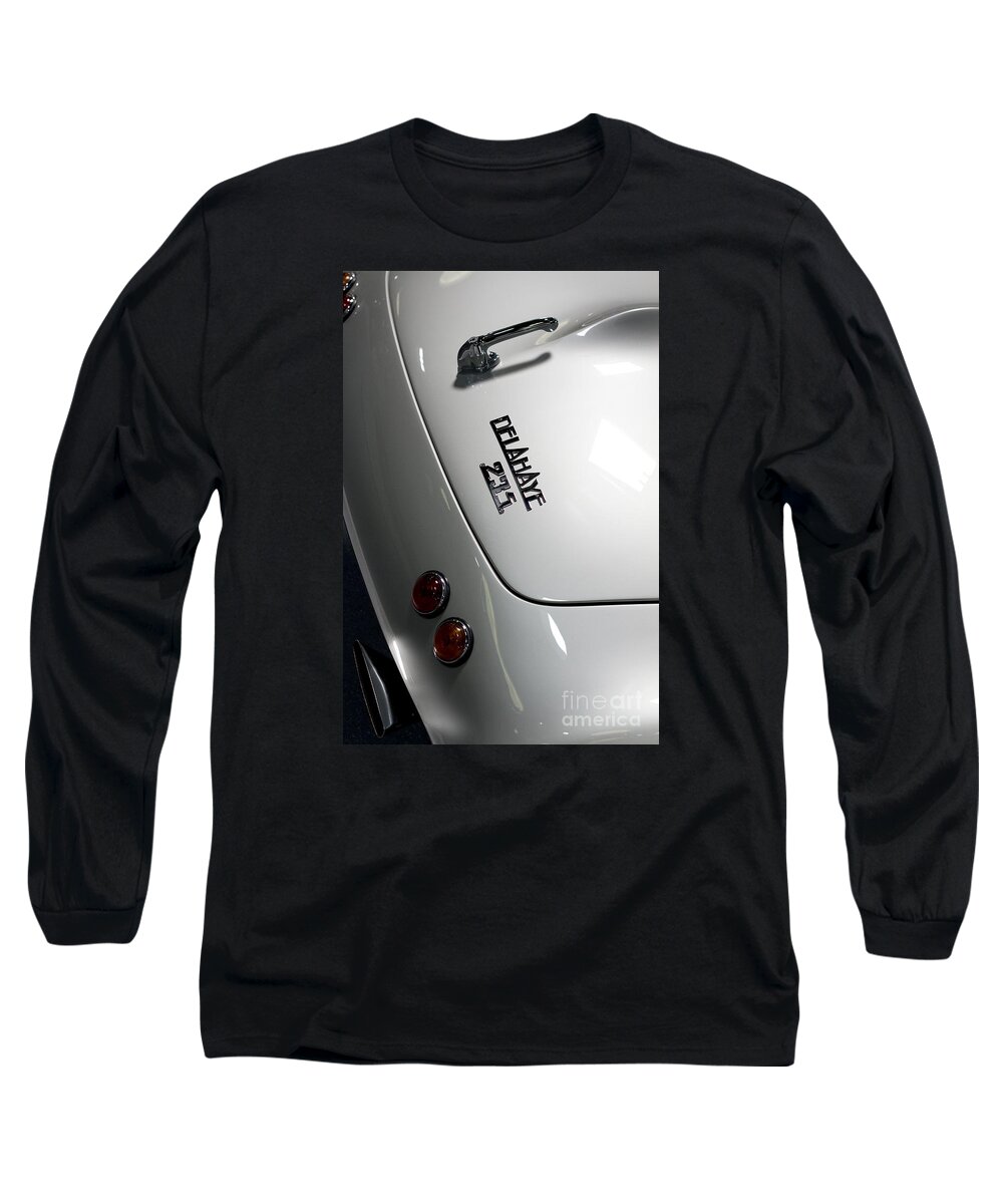 Delahaye 235 Long Sleeve T-Shirt featuring the photograph Rare Cabriolet by Jason Abando