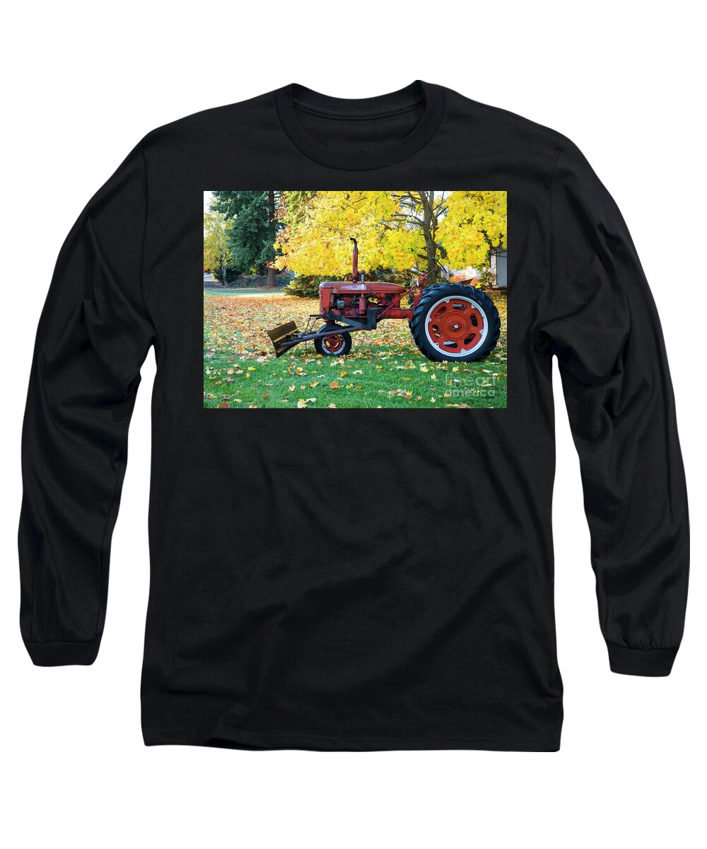 Coeur D'alene Long Sleeve T-Shirt featuring the photograph Red and Gold by Idaho Scenic Images Linda Lantzy