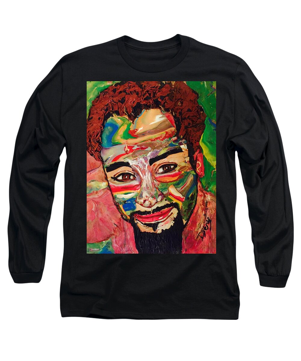 Man Long Sleeve T-Shirt featuring the photograph Shane by Deborah Stanley