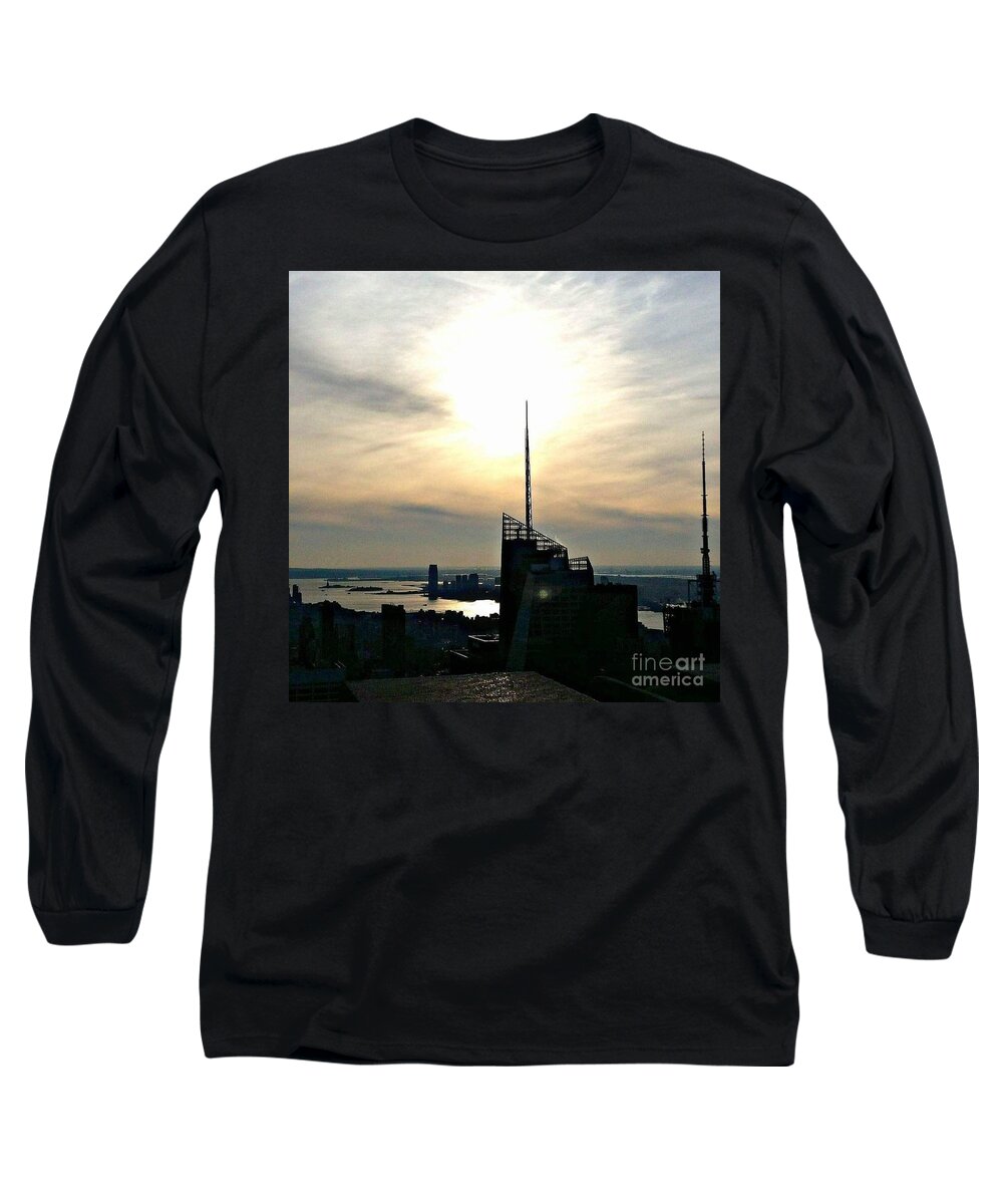 Cityscape Long Sleeve T-Shirt featuring the photograph Sights by Brianna Kelly
