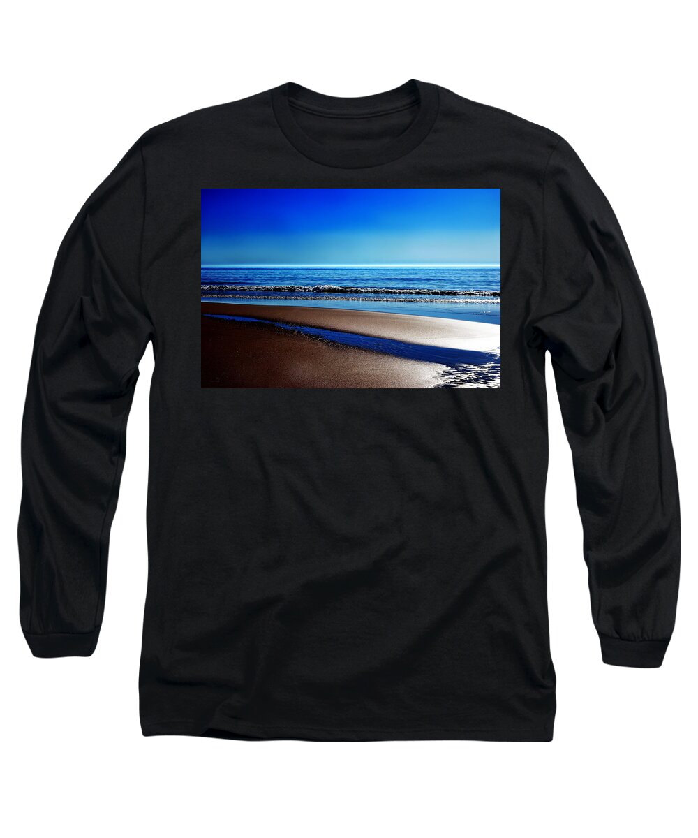 Sylt Long Sleeve T-Shirt featuring the photograph Silent Sylt by Hannes Cmarits