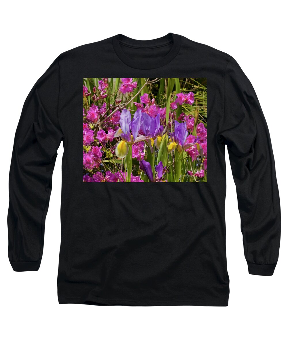 Azalea Long Sleeve T-Shirt featuring the photograph Spring Colour by Terri Waters