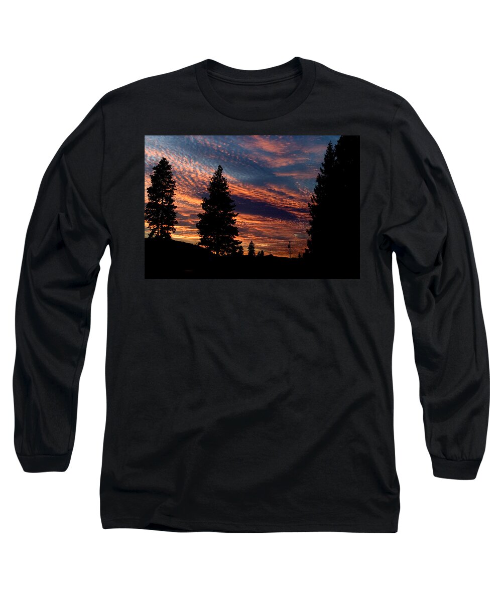 Landscape Long Sleeve T-Shirt featuring the photograph Sunset 2 by Lee Santa