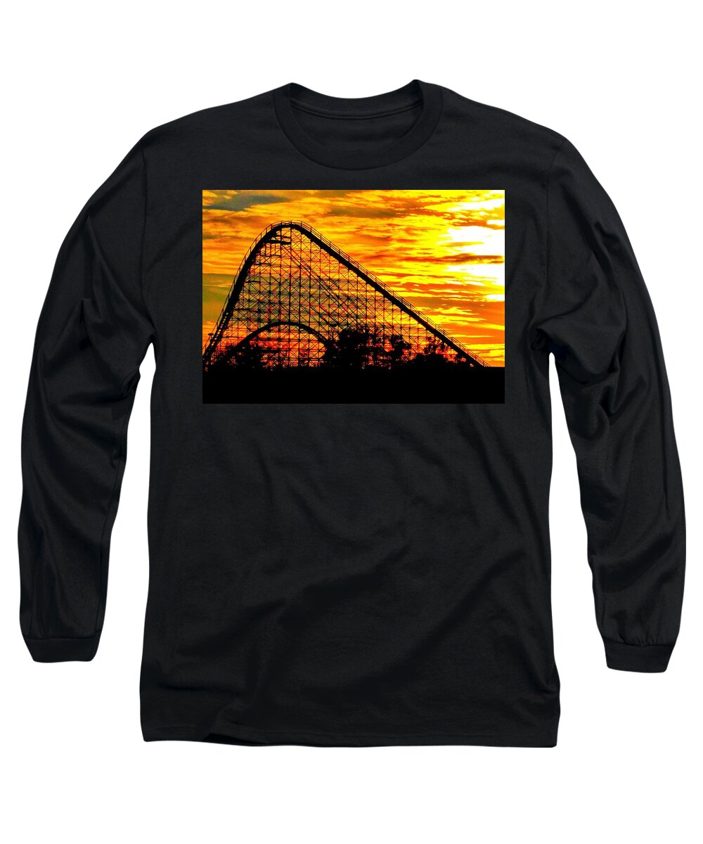 Sunset Long Sleeve T-Shirt featuring the photograph Sunset by Fun by Becky Kurth