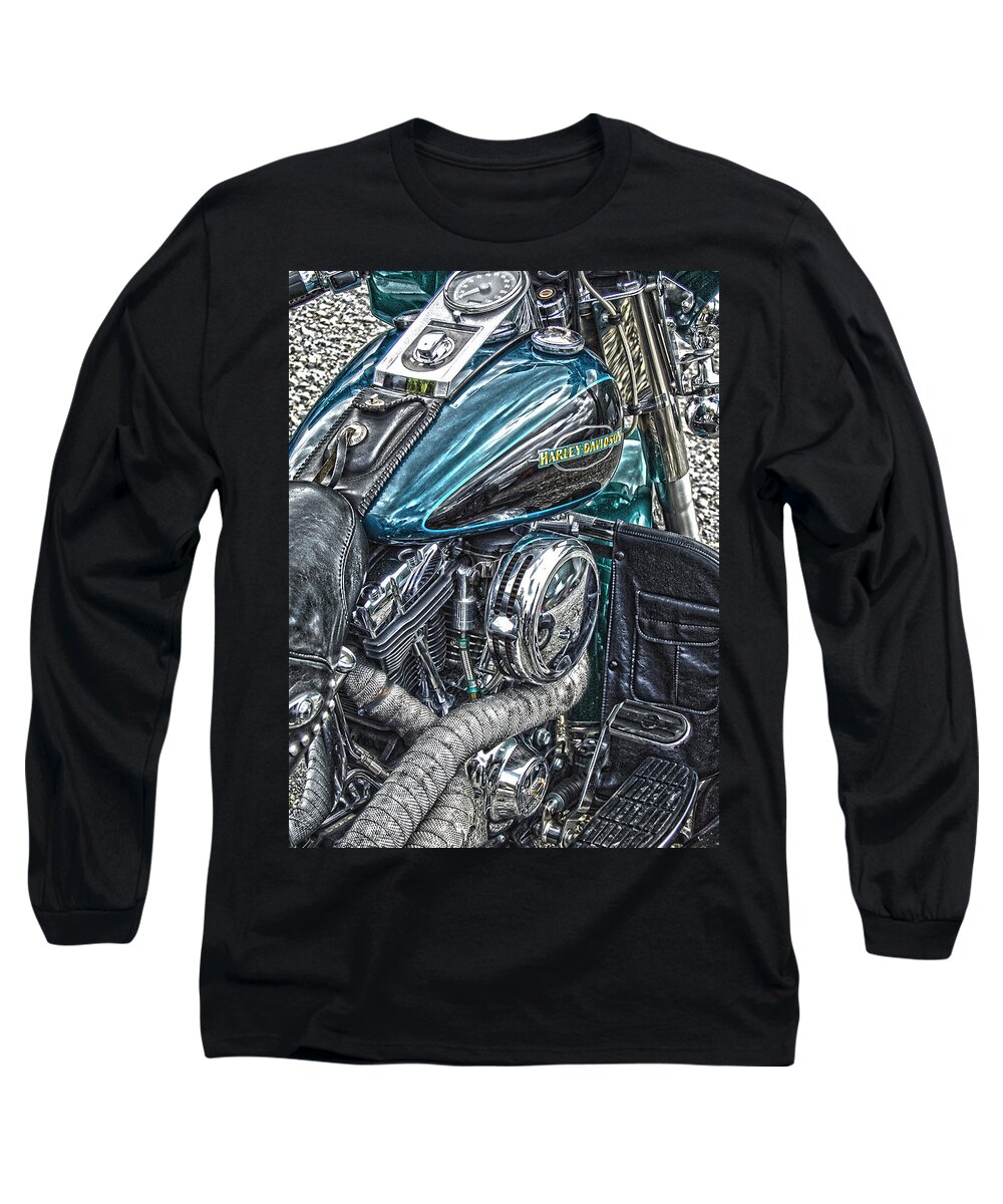 Diane Berry Long Sleeve T-Shirt featuring the photograph Teal Wonder by Diane E Berry
