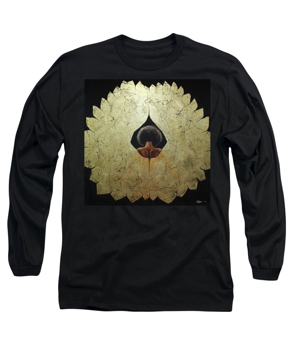 Wings Long Sleeve T-Shirt featuring the painting The Color of My Wings by Jerome White