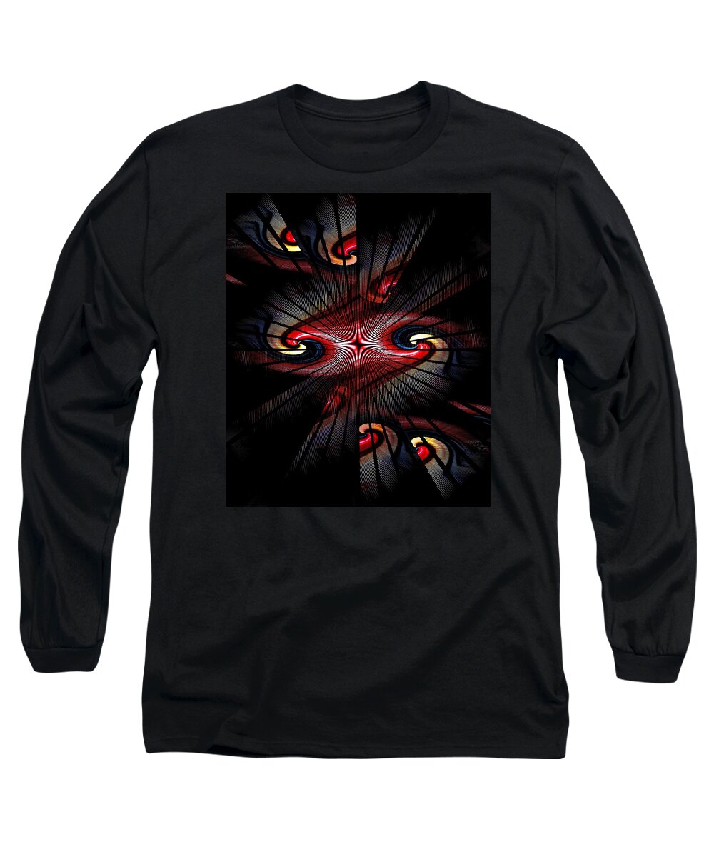 Fractal Long Sleeve T-Shirt featuring the photograph The Deception of Success by Danielle R T Haney