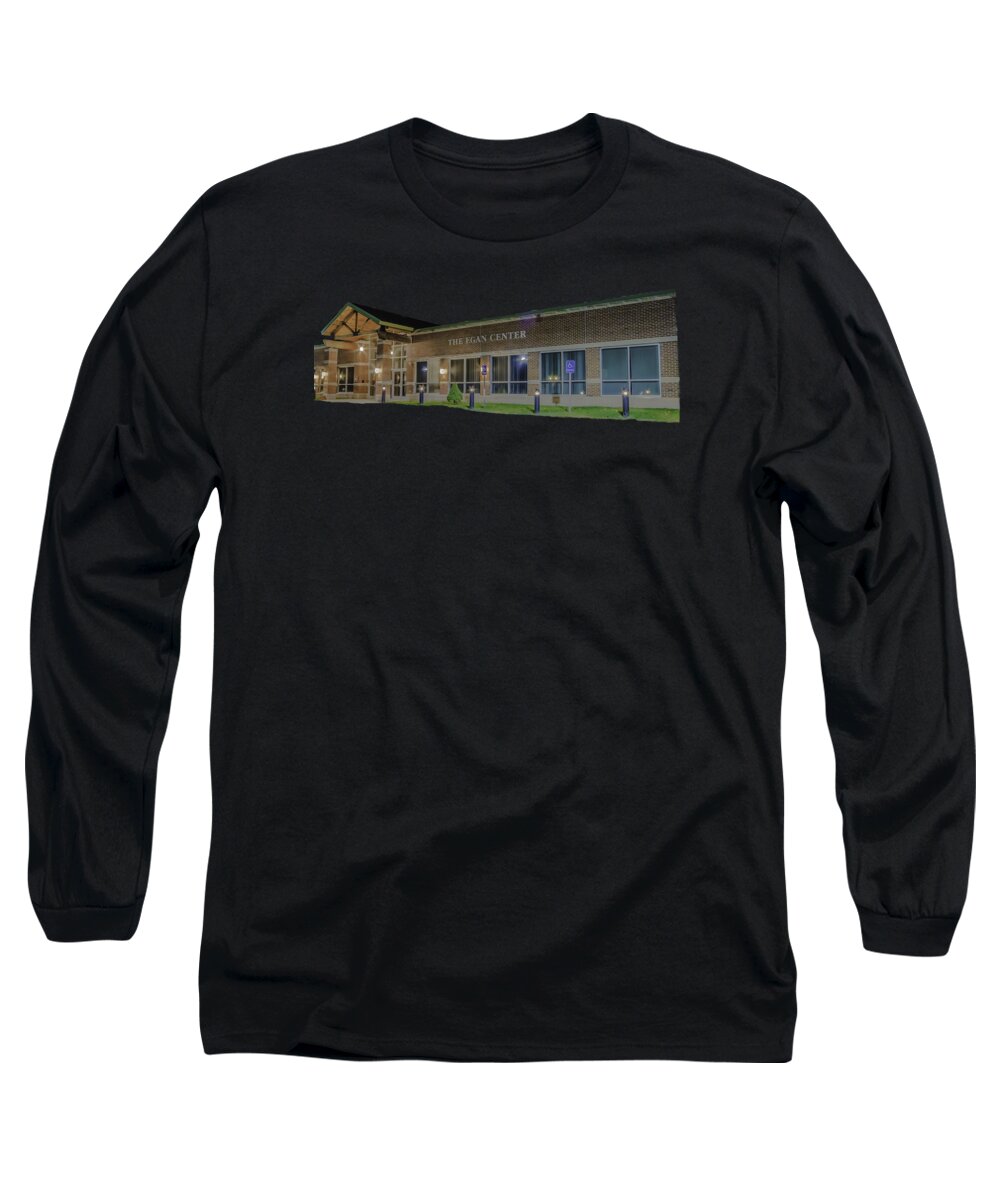 Landscape Long Sleeve T-Shirt featuring the photograph The Egan Center by Brian MacLean