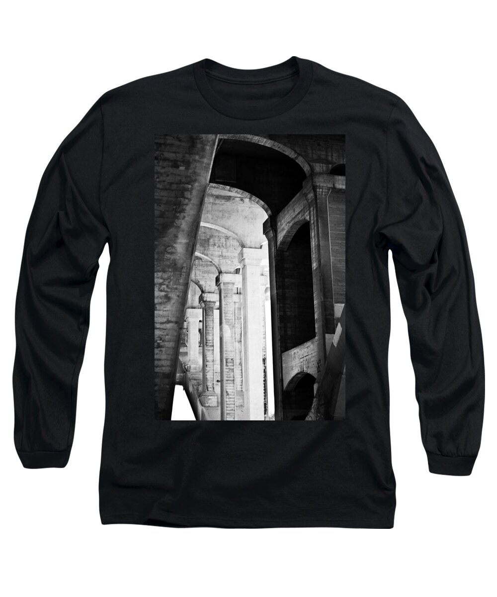 Blumwurks Long Sleeve T-Shirt featuring the photograph the fall of the house of Escher by Matthew Blum