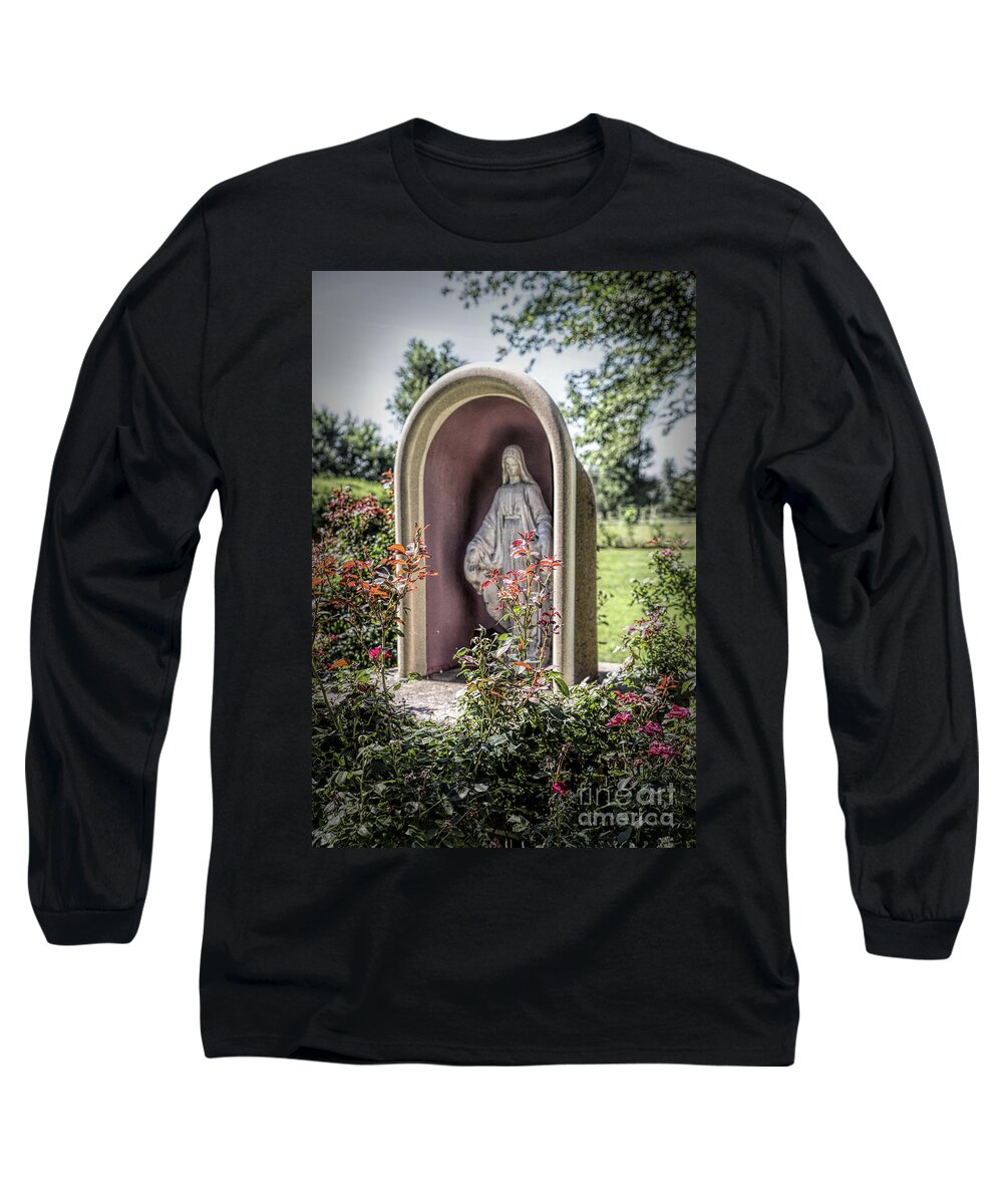 Humble Long Sleeve T-Shirt featuring the photograph The Humble Shrine by Lynn Sprowl