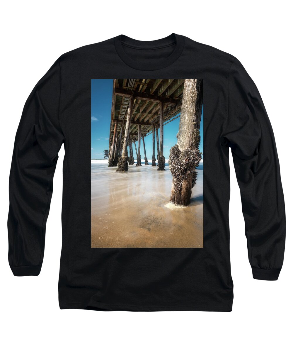 Barnacle Long Sleeve T-Shirt featuring the photograph The Life of a Barnacle by Ryan Manuel