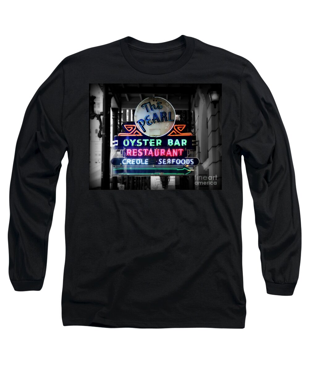 New Orleans Long Sleeve T-Shirt featuring the photograph The Pearl by Perry Webster