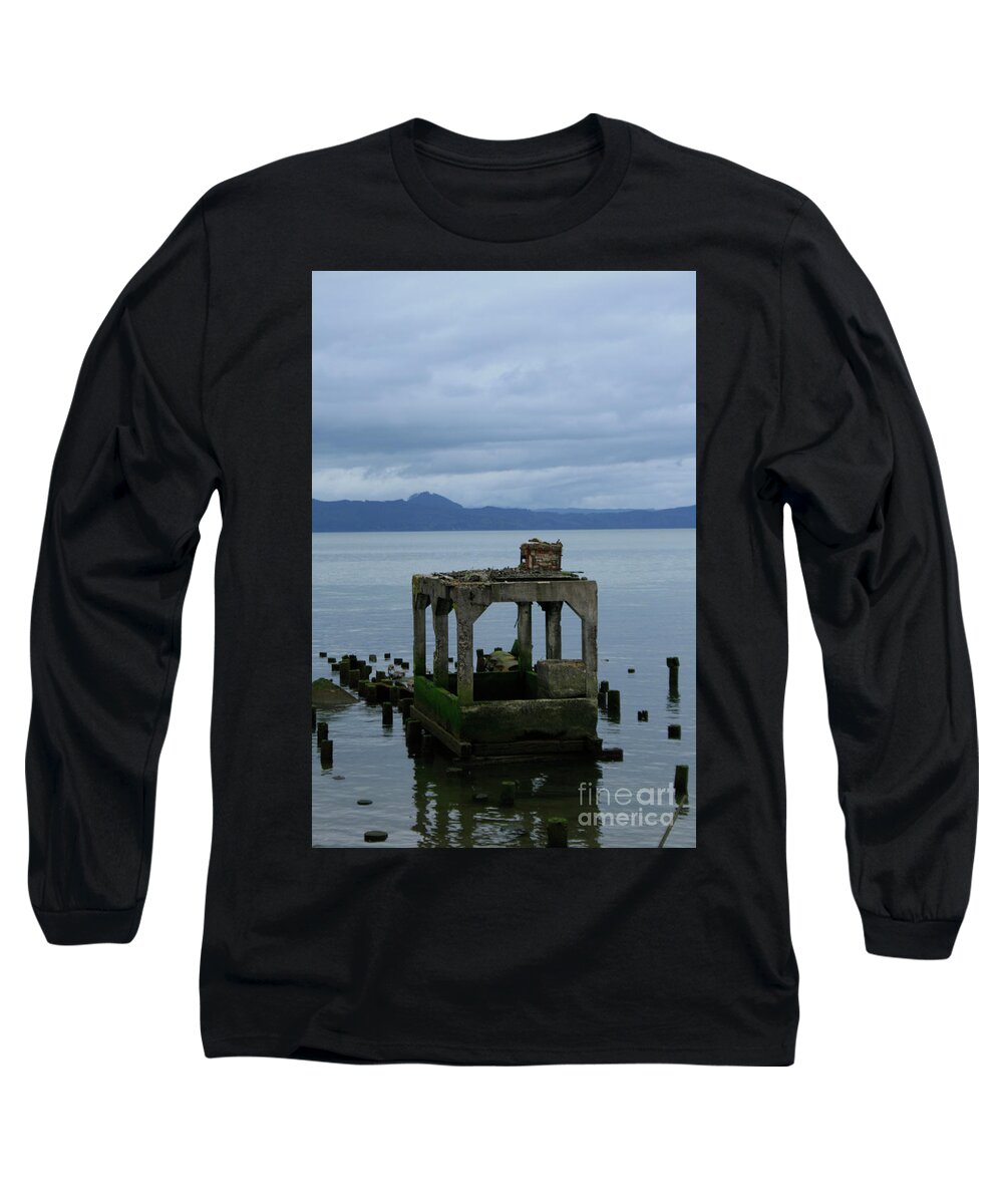 Remnants Long Sleeve T-Shirt featuring the photograph The Remnant by Suzanne Lorenz
