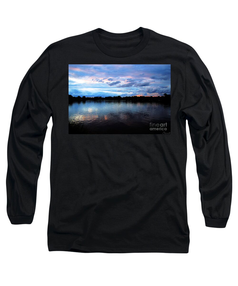 Lake Long Sleeve T-Shirt featuring the photograph Thompson Lake 2 by September Stone