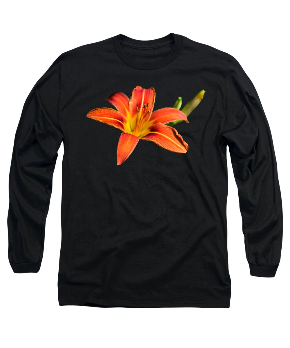 Lily Long Sleeve T-Shirt featuring the photograph Tiger Lily by Christina Rollo