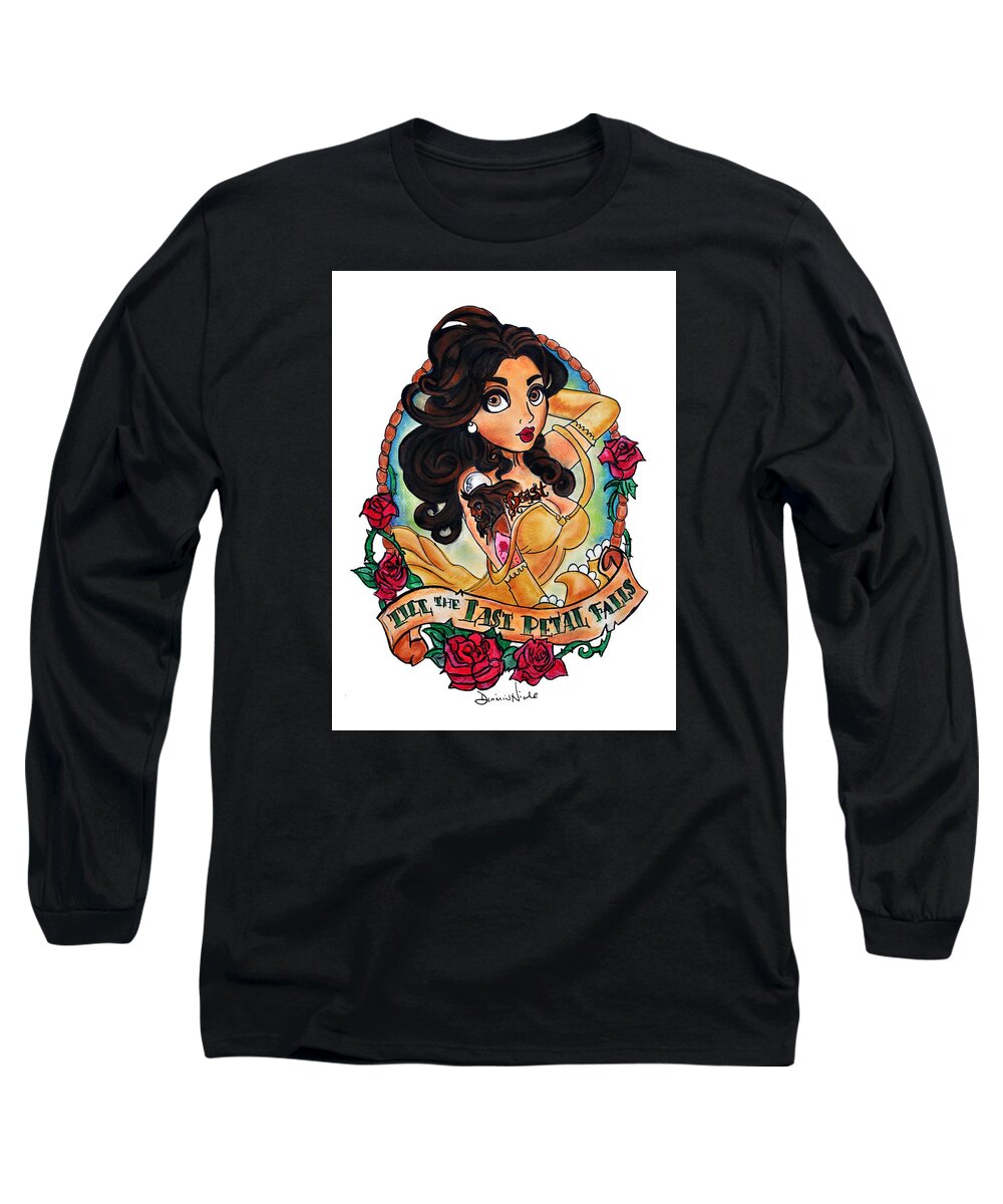 Roses Long Sleeve T-Shirt featuring the photograph Til the last petal by Diamin Nicole