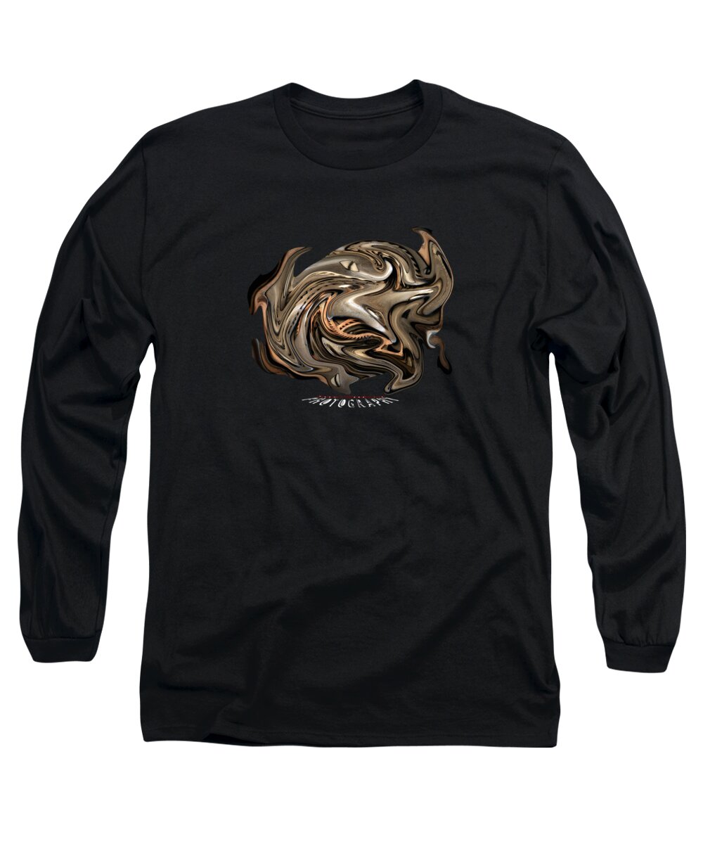 Distort Long Sleeve T-Shirt featuring the photograph Time Warp Transparency by Robert Woodward