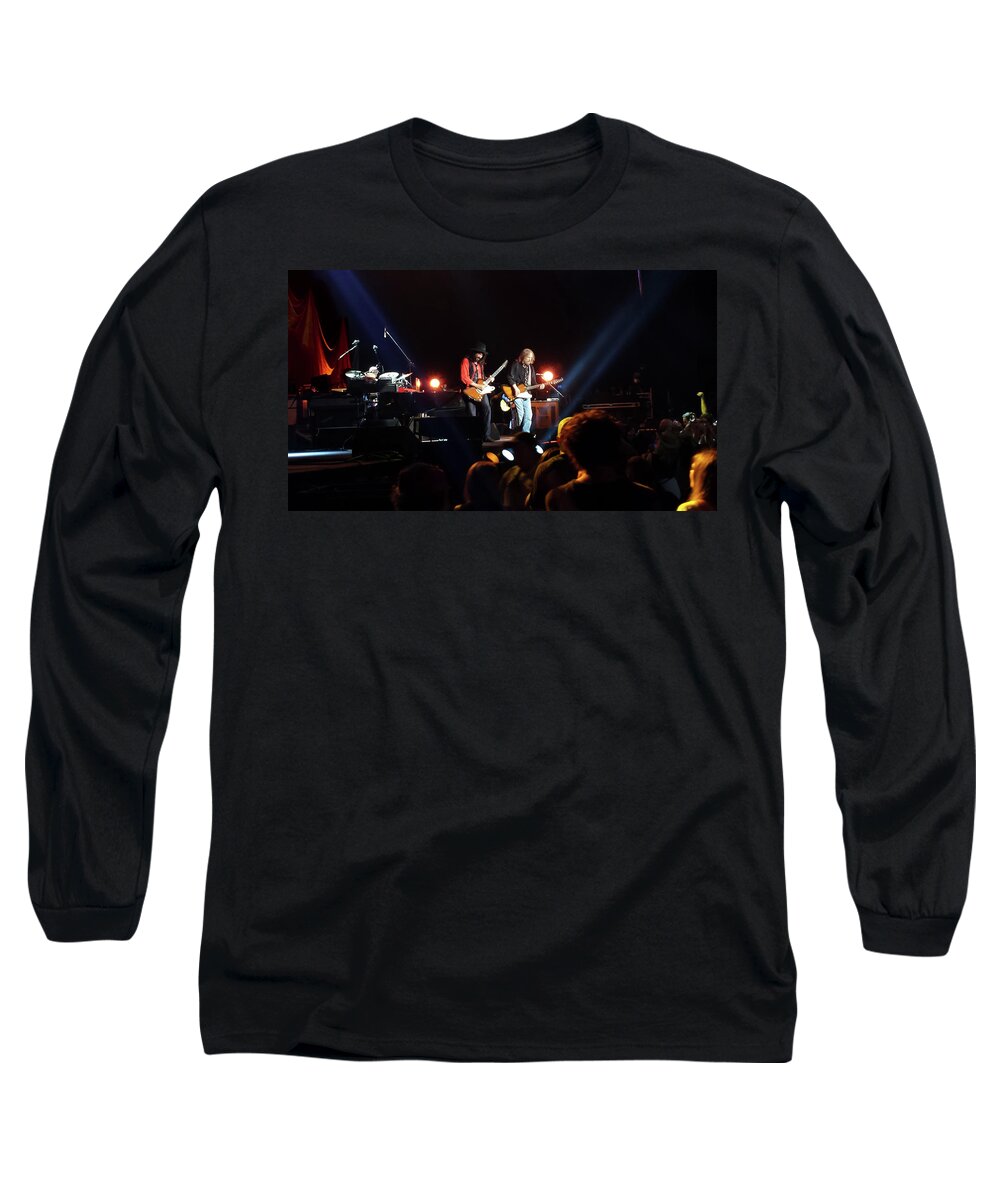 Music Long Sleeve T-Shirt featuring the photograph Tom Petty by Laura Fasulo