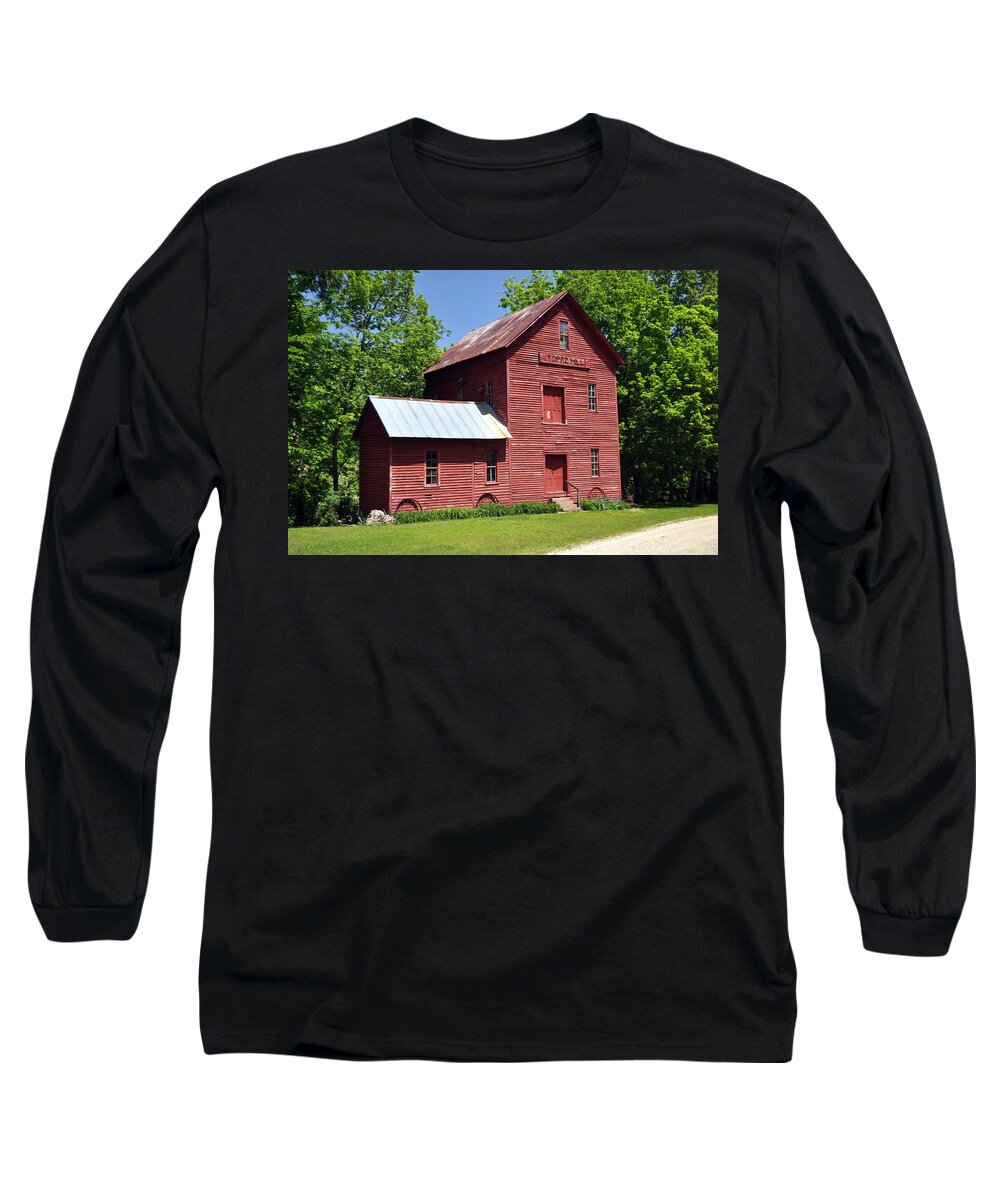 Topaz Mill Long Sleeve T-Shirt featuring the photograph Topaz Mill by Marty Koch
