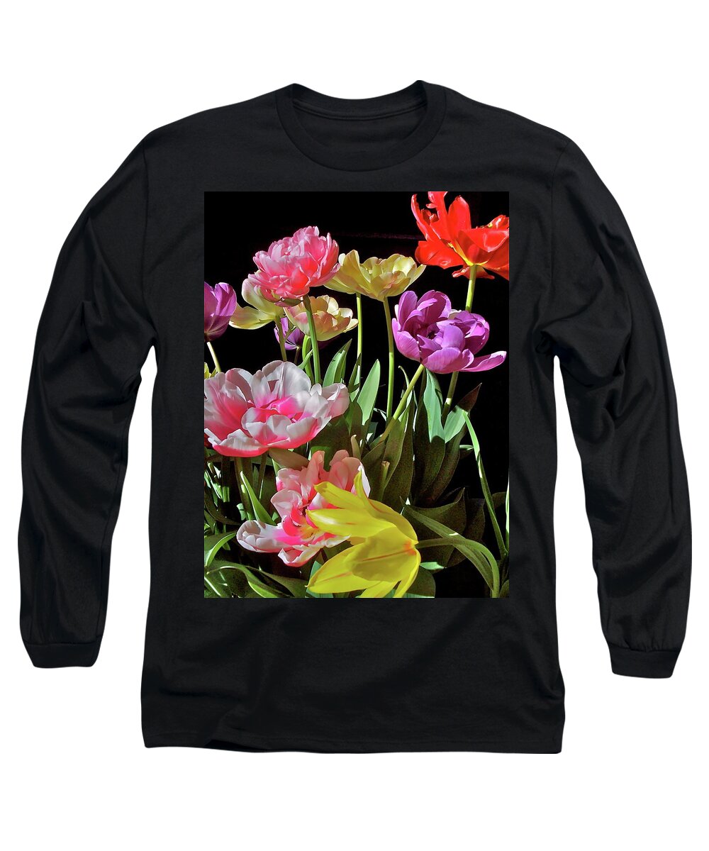 Flowers Long Sleeve T-Shirt featuring the photograph Tulip 8 by Pamela Cooper