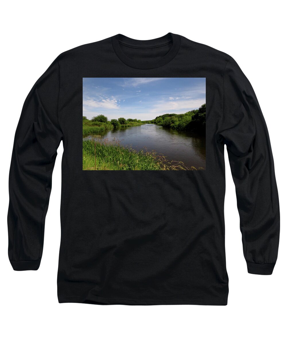  Long Sleeve T-Shirt featuring the photograph Turtle Creek by Kimberly Mackowski