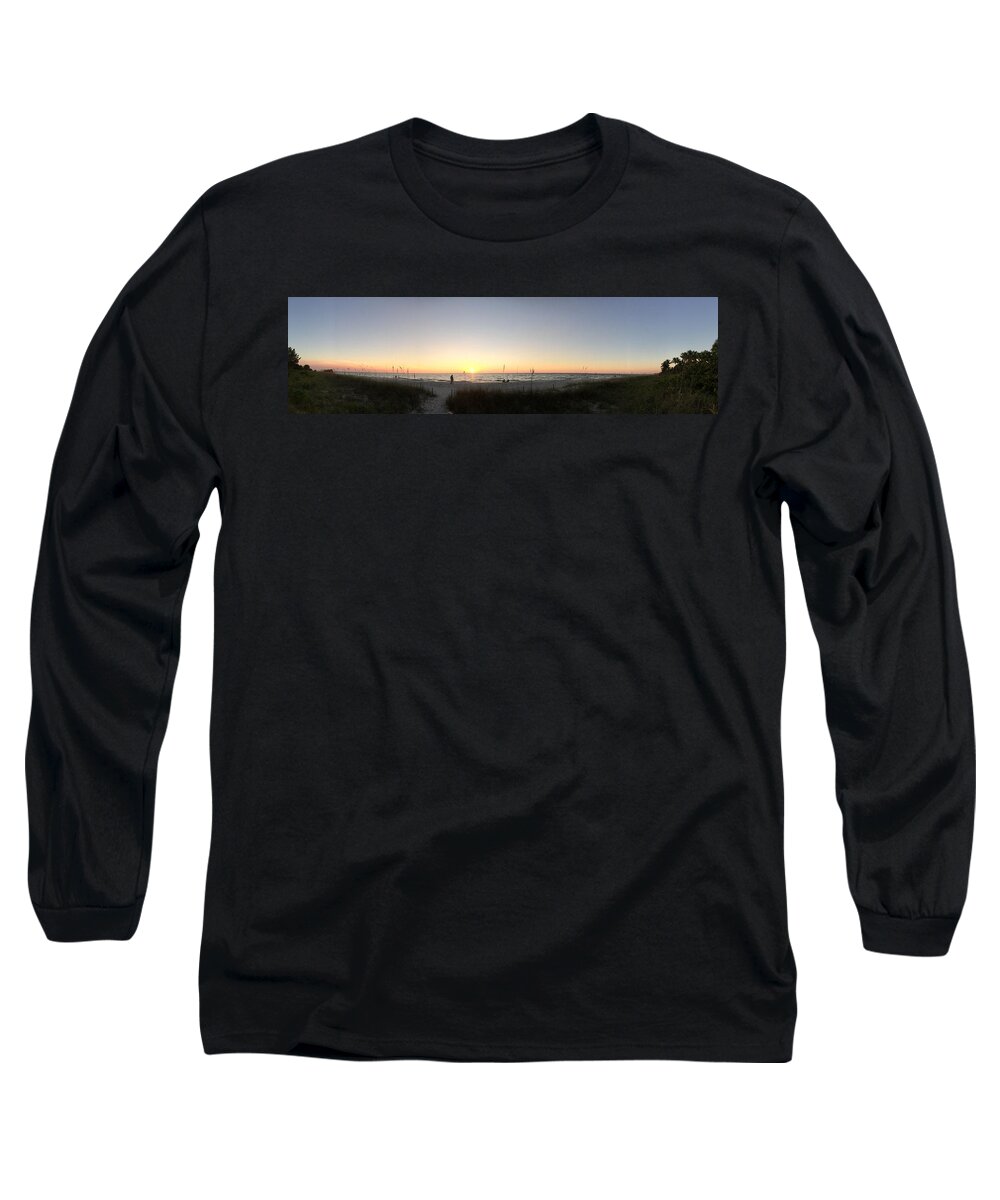 Photo Stream Long Sleeve T-Shirt featuring the photograph USA Florida by Marc Maximilian Saidowsky
