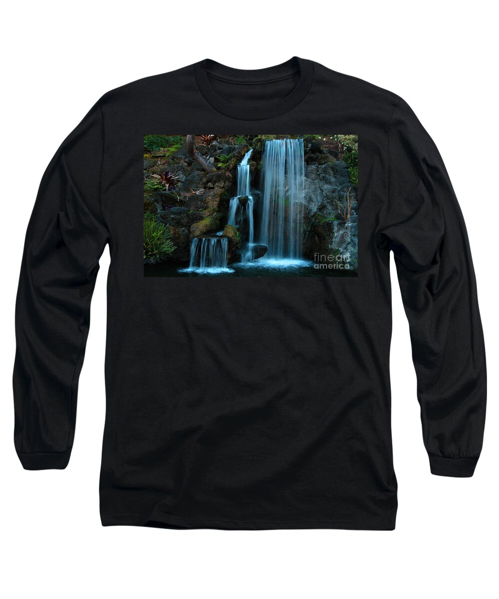 Clay Long Sleeve T-Shirt featuring the photograph Waterfalls by Clayton Bruster