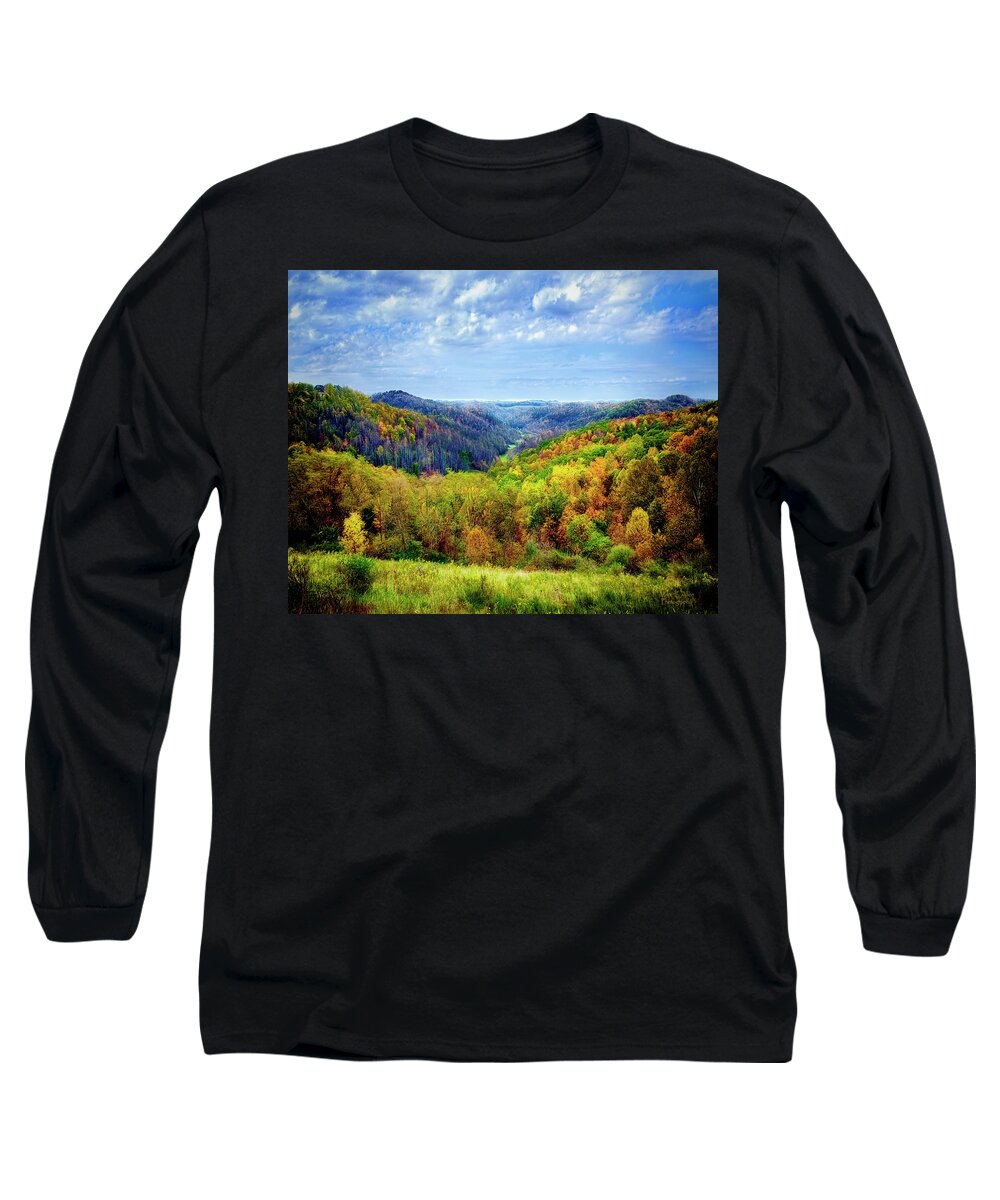 West Virginia Long Sleeve T-Shirt featuring the photograph West Virginia by Mark Allen