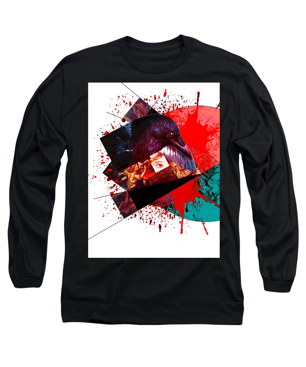 Eye Long Sleeve T-Shirt featuring the digital art What you see in that eye by Arouse Works
