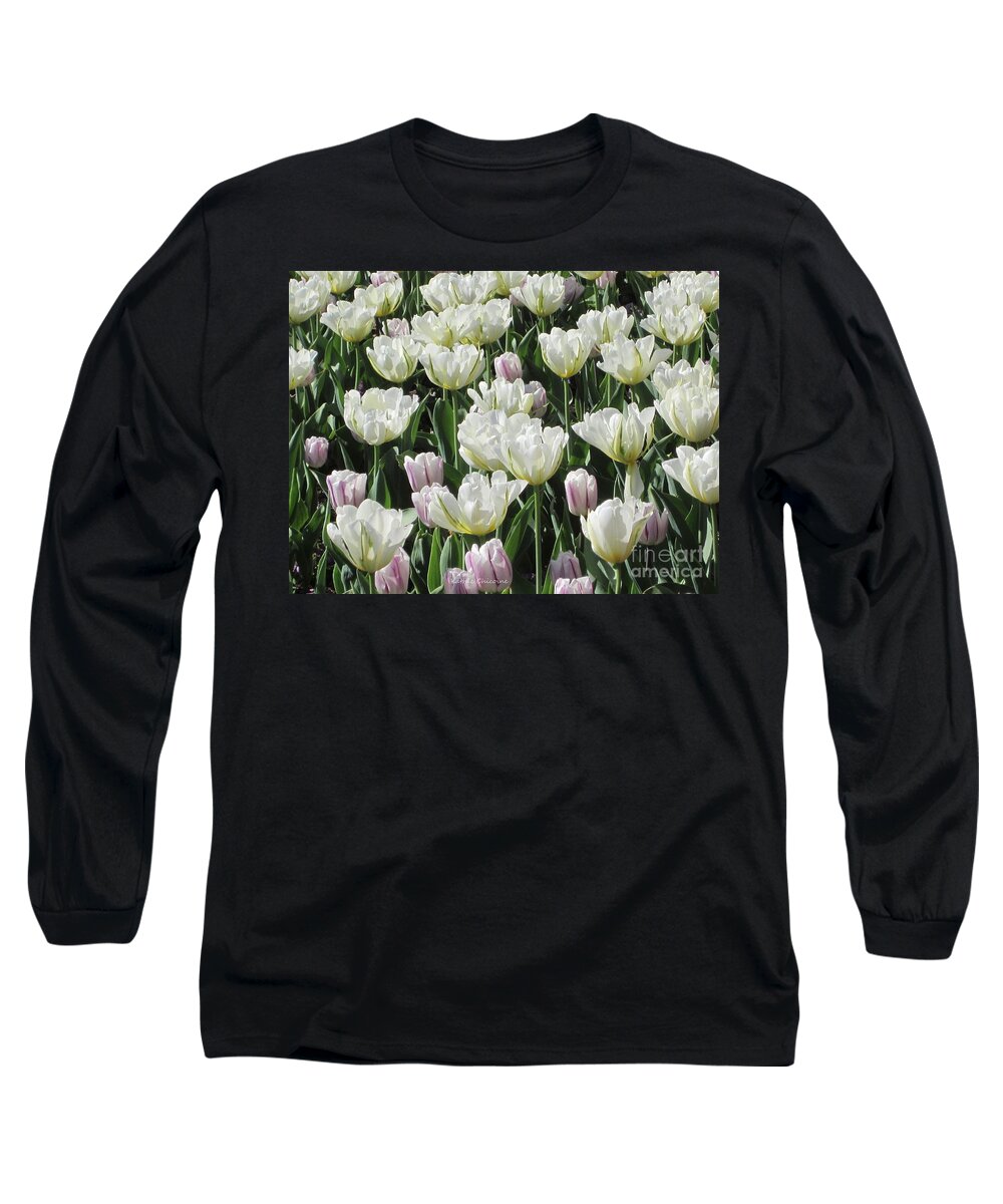 Photography Long Sleeve T-Shirt featuring the photograph White as Snow by Kathie Chicoine