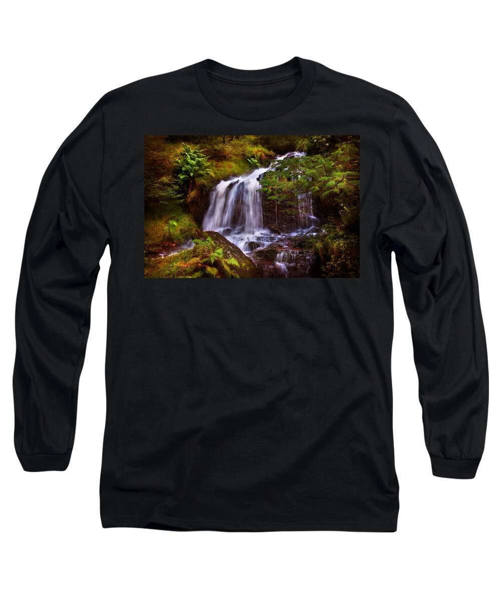 Scotland Long Sleeve T-Shirt featuring the photograph Wilderness. Rest and Be Thankful. Scotland by Jenny Rainbow