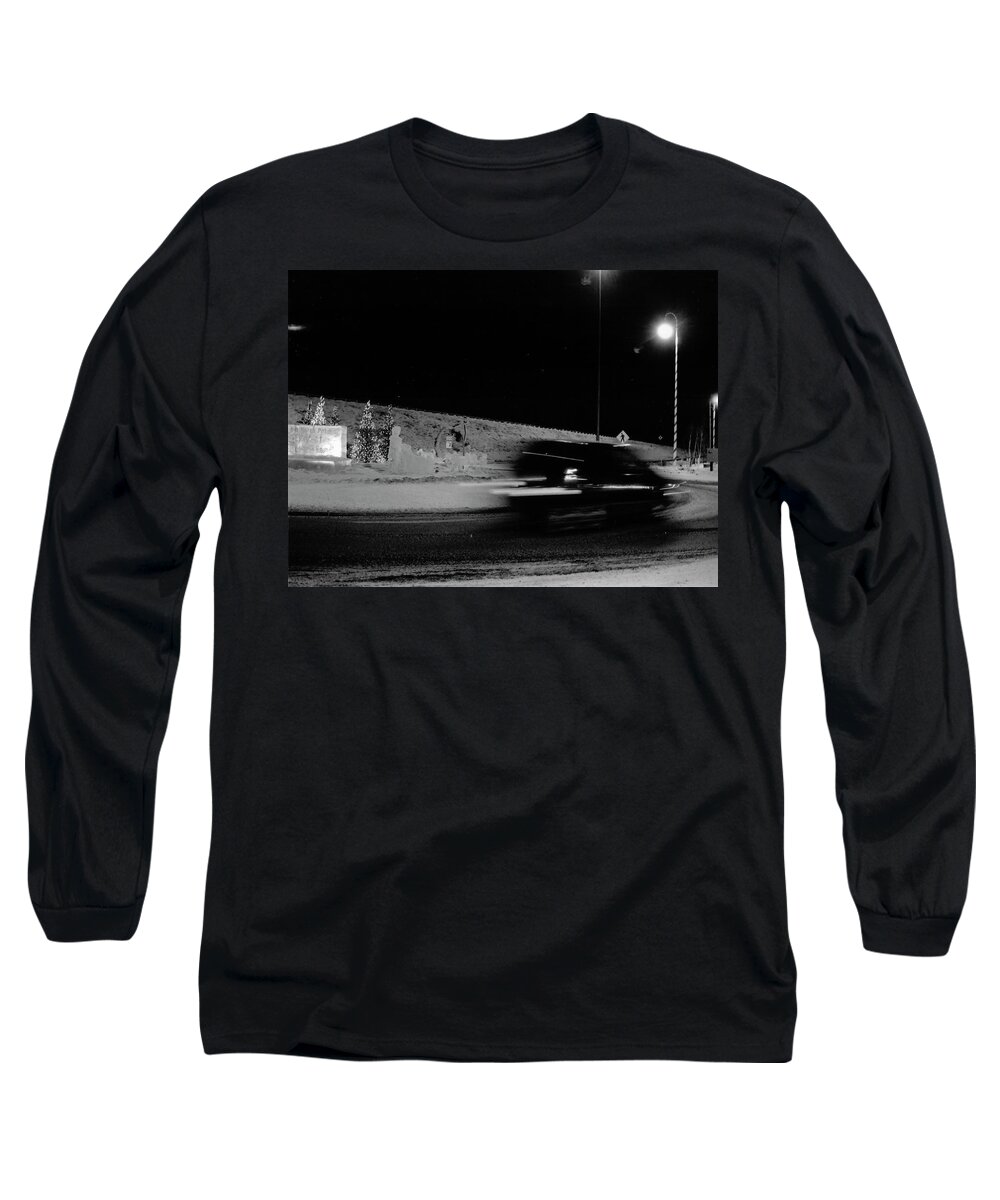 North Pole Long Sleeve T-Shirt featuring the photograph Winter in North Pole by Tara Lynn