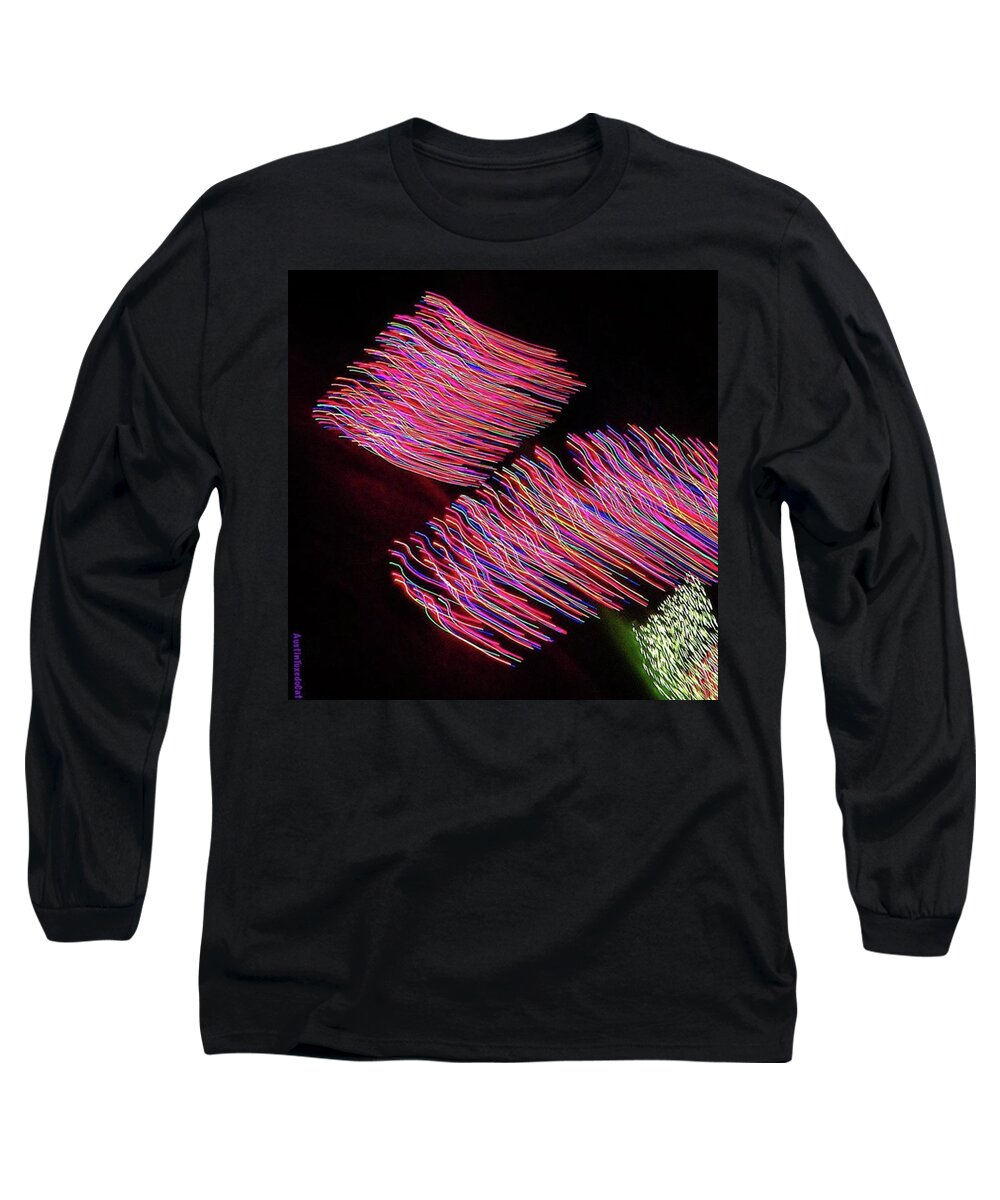 Decoration Long Sleeve T-Shirt featuring the photograph Wishing My Instafriends A #bright by Austin Tuxedo Cat