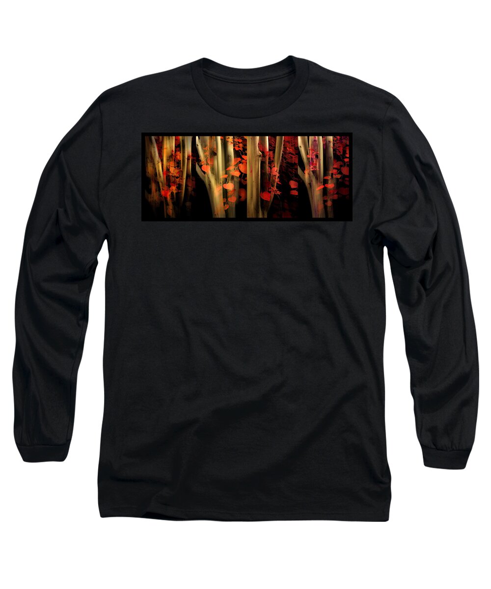 Autumn Long Sleeve T-Shirt featuring the photograph Woodland Whispers by Jessica Jenney