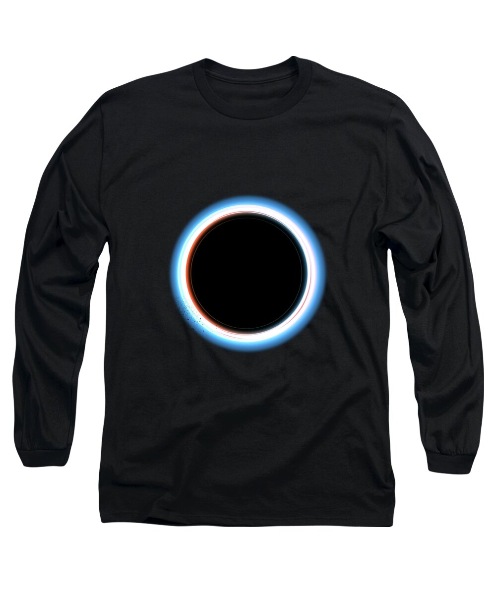 Circle Long Sleeve T-Shirt featuring the digital art Zentrofy by Nicholas Ely