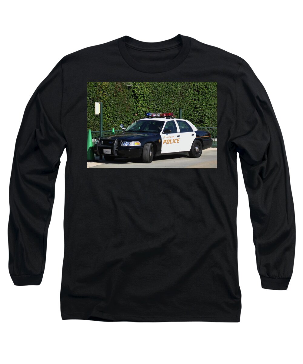Los Angeles Long Sleeve T-Shirt featuring the photograph Anaheim Police by John Hughes