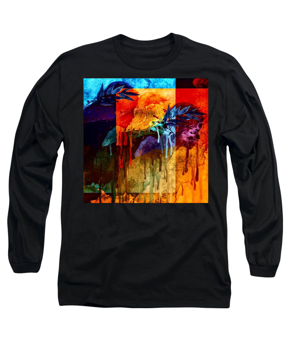 Bearer Long Sleeve T-Shirt featuring the digital art Bearer by Canessa Thomas