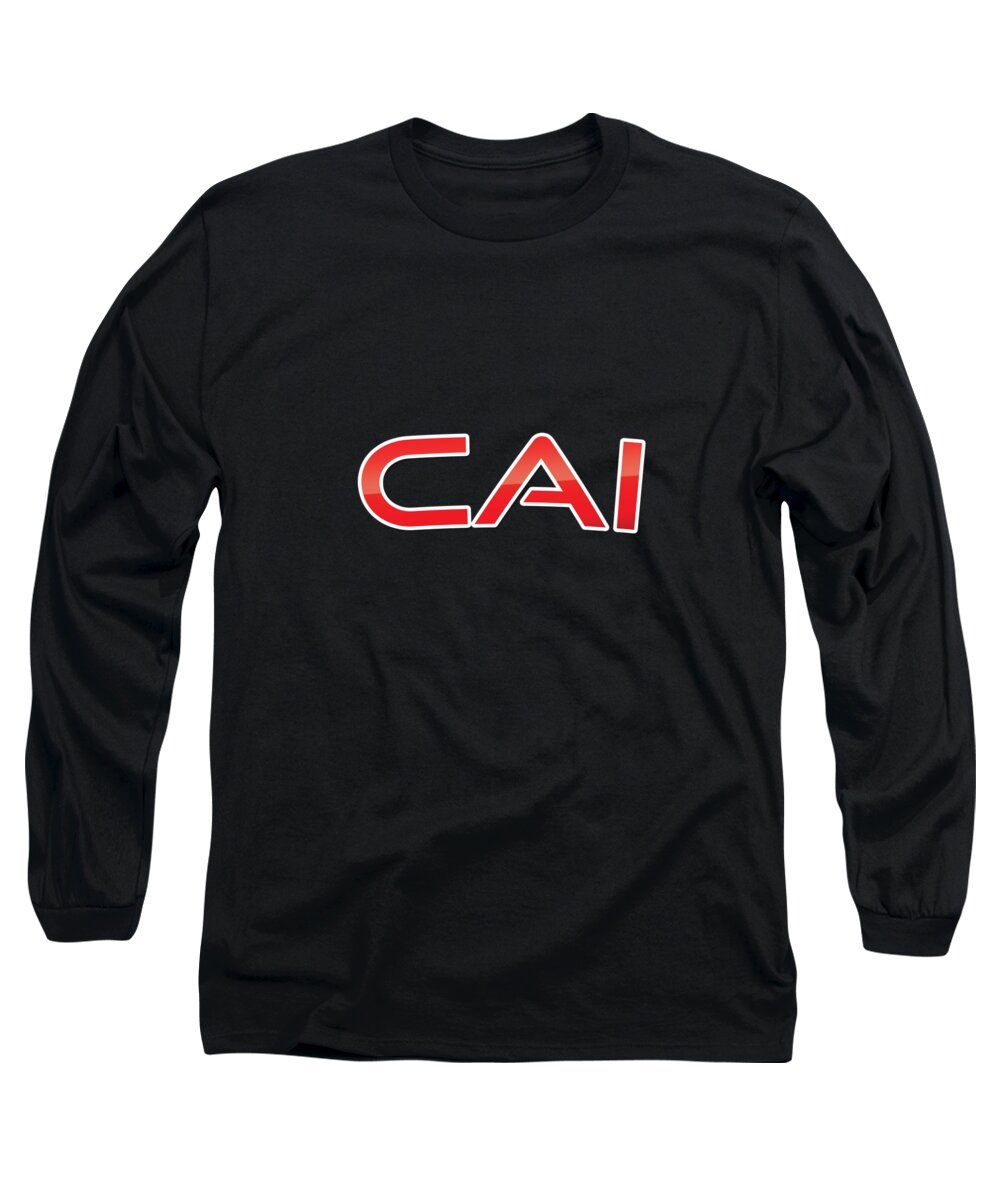 Cai Long Sleeve T-Shirt featuring the digital art Cai by TintoDesigns
