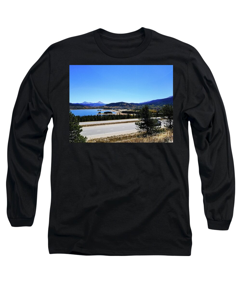 Breckenridge Long Sleeve T-Shirt featuring the photograph Colorful Colorado by Elizabeth M