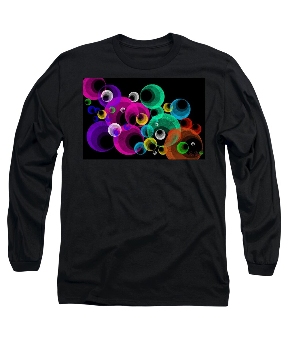 Disco Long Sleeve T-Shirt featuring the painting Disco by Patricia Piotrak
