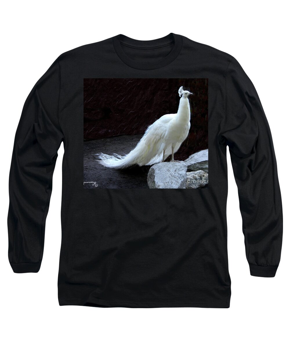 Nature Long Sleeve T-Shirt featuring the photograph Here Comes the Bride by Mariarosa Rockefeller