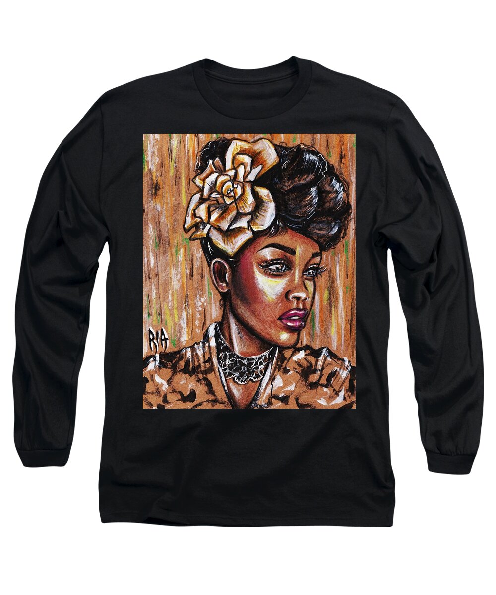 Artbyria Long Sleeve T-Shirt featuring the photograph Intrigued by Artist RiA