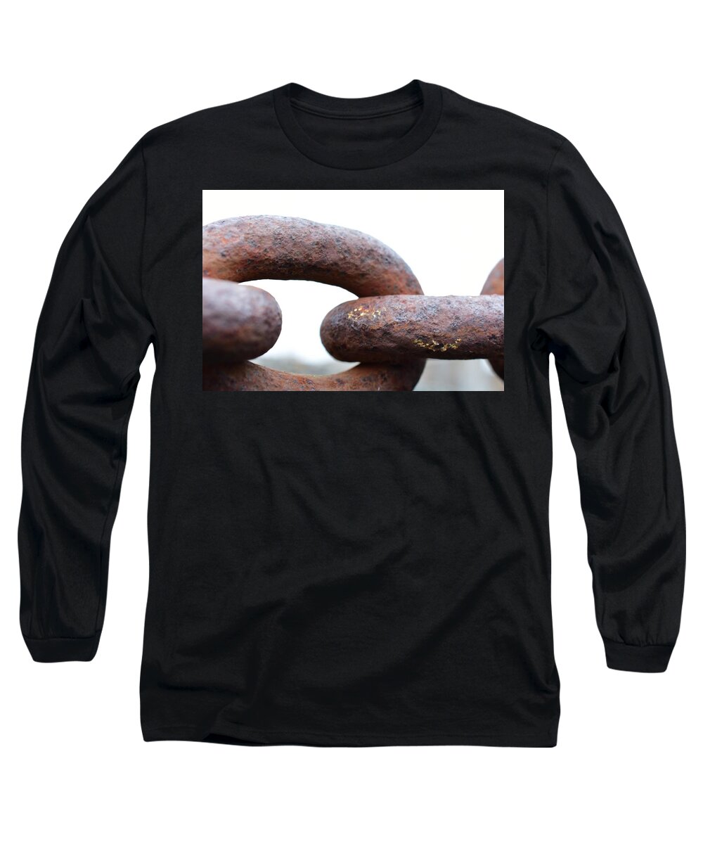 Chains Long Sleeve T-Shirt featuring the photograph Linked by Jimmy Chuck Smith