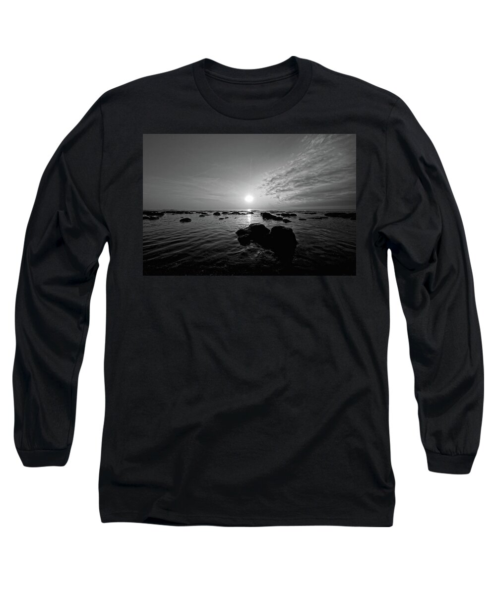 Beach Long Sleeve T-Shirt featuring the photograph Low Tide 2 by Steve DaPonte