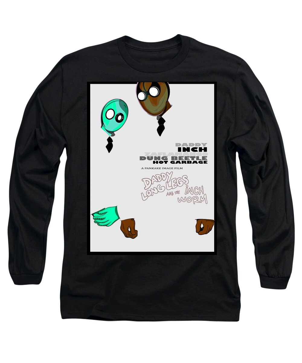 Belly Long Sleeve T-Shirt featuring the digital art Pankake Images by Demitrius Motion Bullock