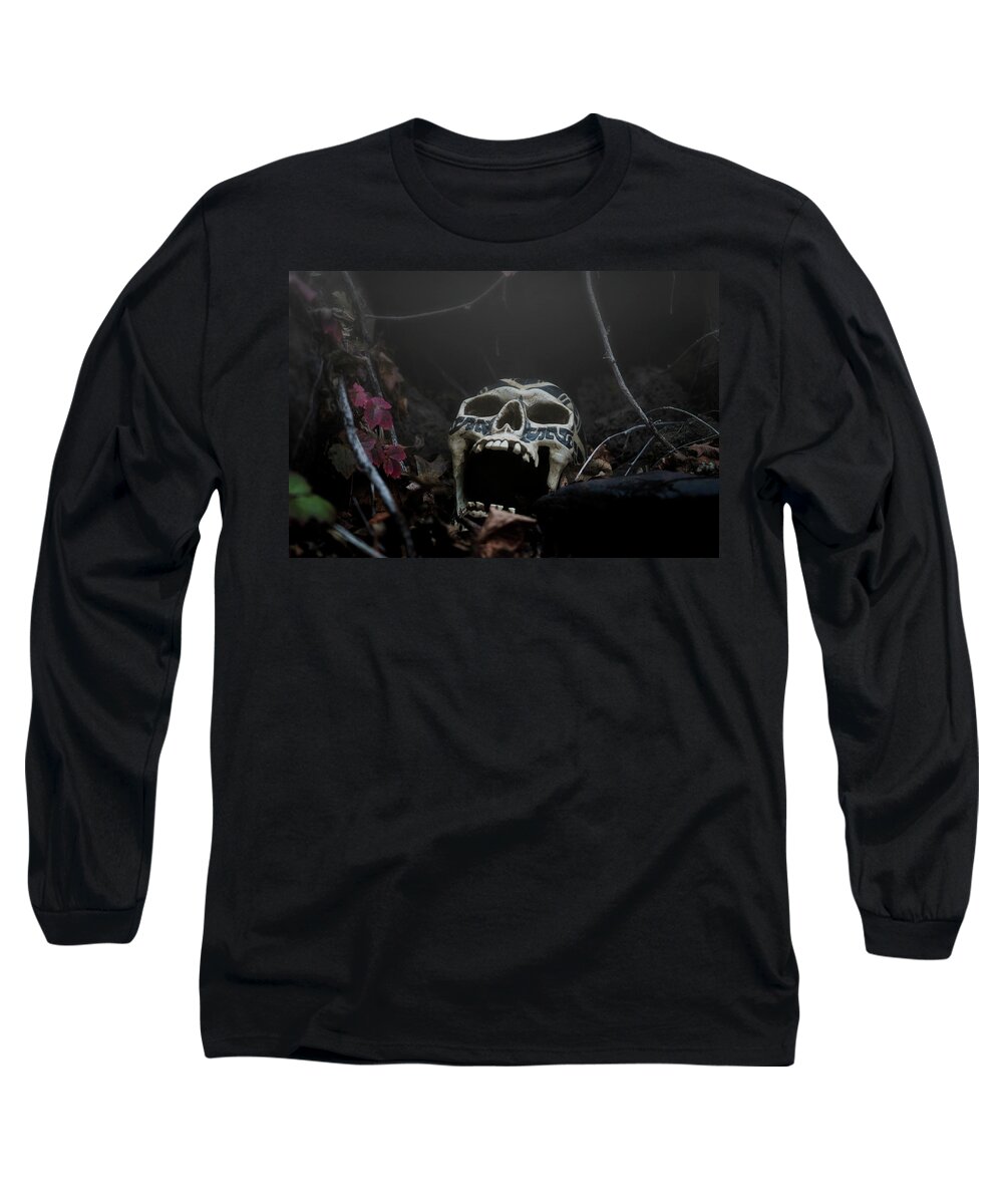 Betty Depee Long Sleeve T-Shirt featuring the photograph Scream from the Mist by Betty Depee