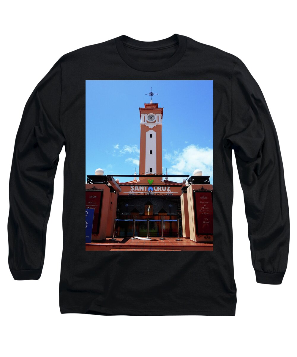 Santa Cruz De Tenerife Long Sleeve T-Shirt featuring the photograph Tenerife 14 by Ron Kandt